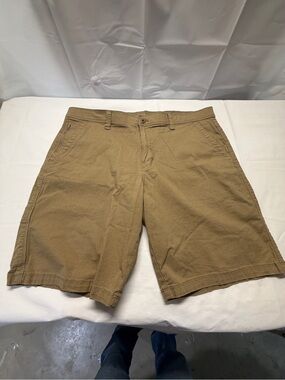 Weatherproof Men's Khaki‎ Flat-Front Casual Shorts